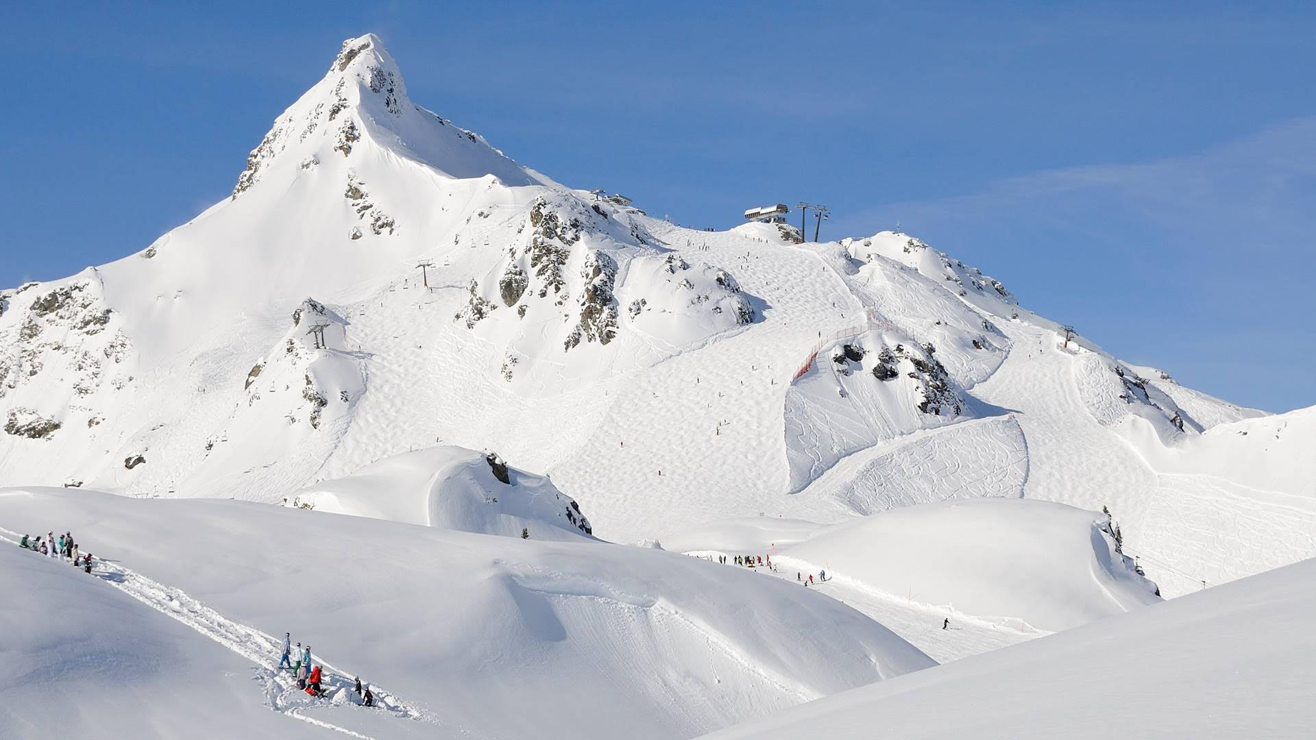 Mountain landscape background